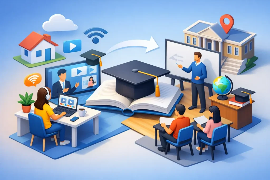 Graduação semipresencial: como funciona hoje?